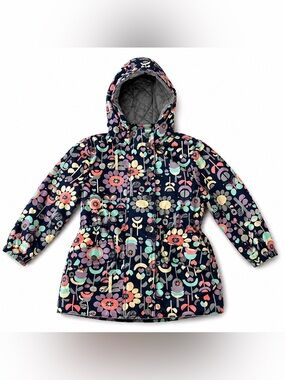 Hanna Andersson Kids Floral Raincoat - Multicolor Size 6/7